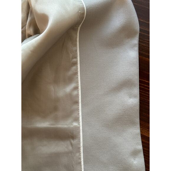 J CREW Womens Wool Blazer made in Japan Gray 3 Button Classic Business Career 4 - Picture 13 of 14